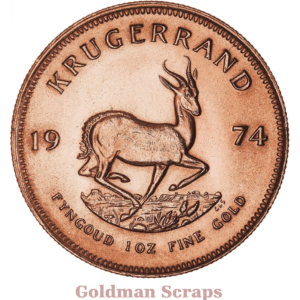 1974 Krugerrand Gold Coin 1oz