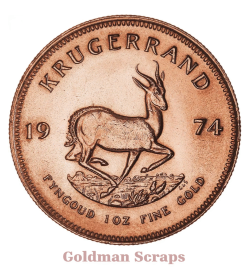 1974 Krugerrand Gold Coin 1oz