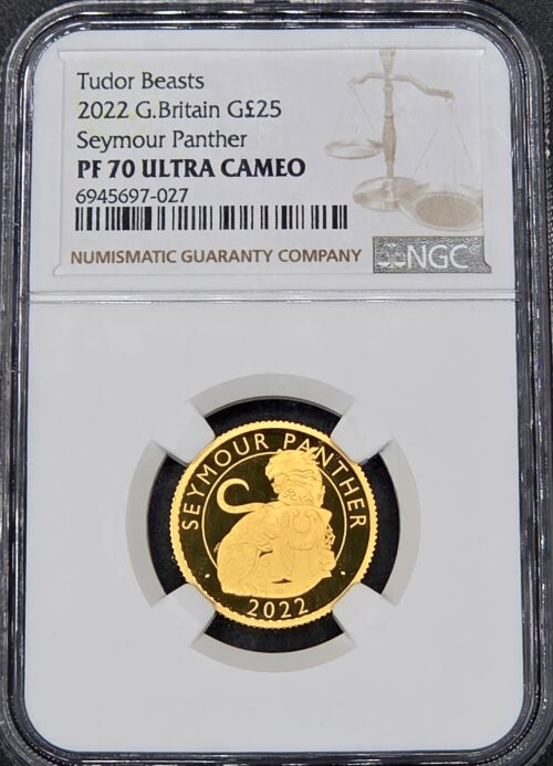 Tudor Beasts Seymour Panther PF70 £25