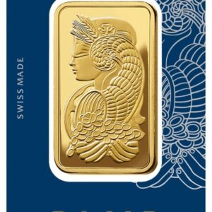 50g Gold PAMP Bar