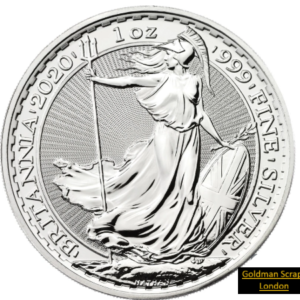 2020 1oz Silver Britannia Coin