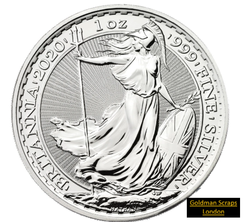 2020 1oz Silver Britannia Coin