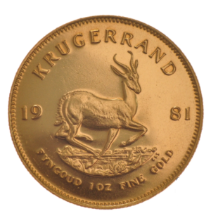1981 Krugerrand Gold Coin 1oz